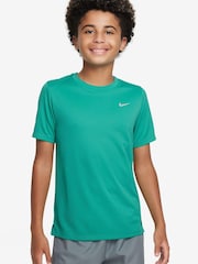 Nike Green Dri-FIT Miler T-Shirt - Image 1 of 3
