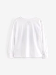Trolls White License Cuffed Long Sleeve T-Shirt (3-16yrs) - Image 5 of 6