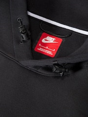 Schwarz - Nike Tech Fleece-Kapuzensweatshirt - Bild 15 von 16