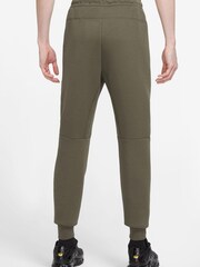Nike Olive Green Tech Fleece Joggers - Image 2 of 4