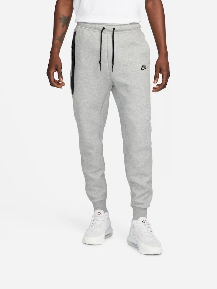 Nike Grey Tech Fleece Joggers - Image 1 of 17
