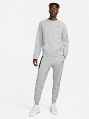 Nike Grey Tech Fleece Joggers - Image 9 of 17