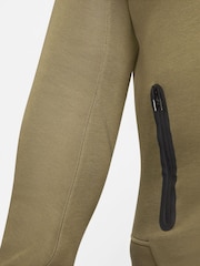 Olijfgroen - Nike Tech Fleece Zip-Up Hoodie - Image 12 of 15