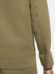 Olijfgroen - Nike Tech Fleece Zip-Up Hoodie - Image 13 of 15