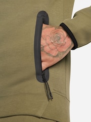 Olijfgroen - Nike Tech Fleece Zip-Up Hoodie - Image 14 of 15
