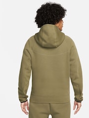 Olijfgroen - Nike Tech Fleece Zip-Up Hoodie - Image 2 of 15