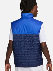 Nike Blue Therma-FIT Windrunner Mid-Weight Gilet - Image 2 of 6