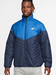 Nike Blue Storm-FIT Windrunner Mid-Weight Jacket - Image 1 of 3
