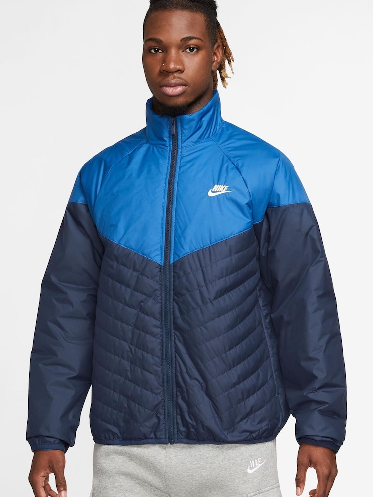 Nike Blue Storm-FIT Windrunner Mid-Weight Jacket - Image 1 of 3