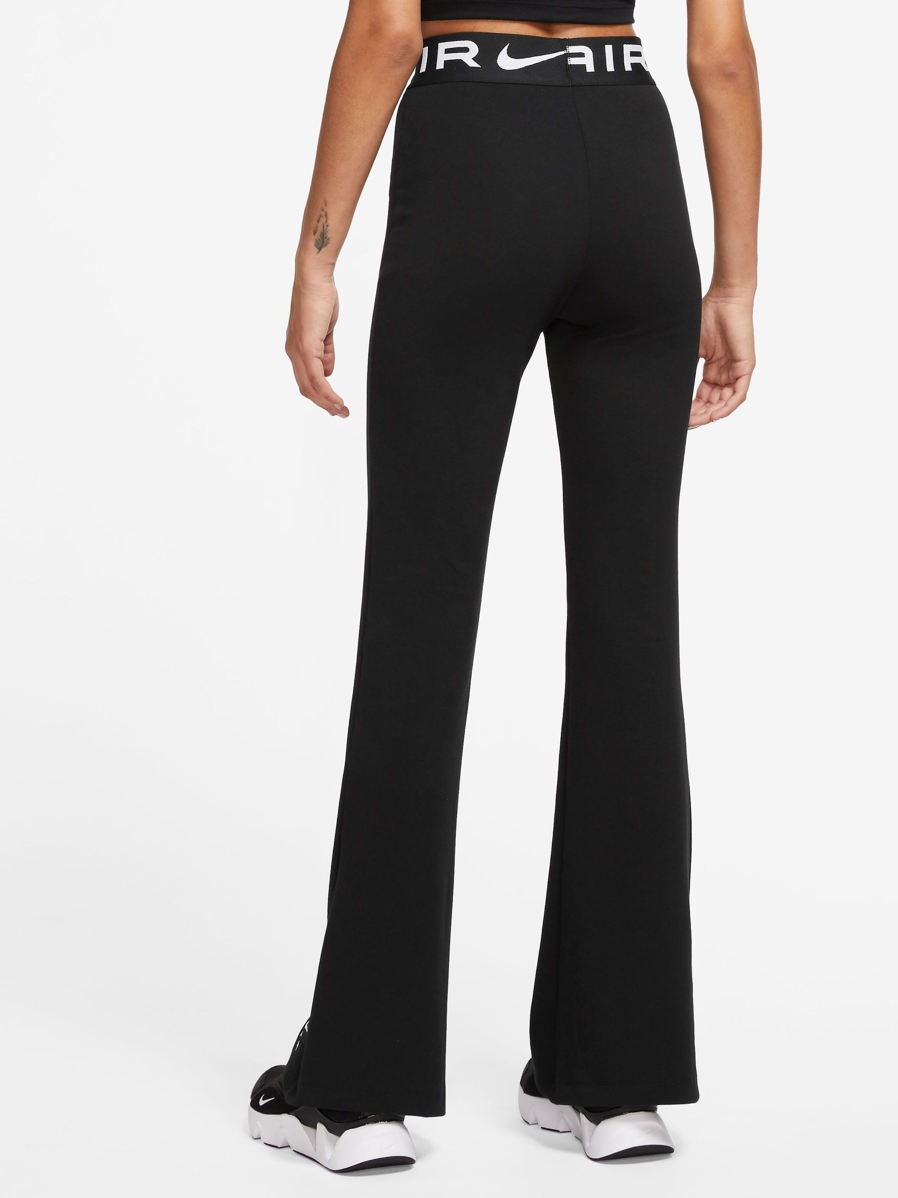 Buy Nike Black Air High Rise Flare Leggings from Next Luxembourg