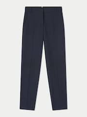 Jigsaw Blue Crosshatch Palmer Trousers - Image 5 of 5