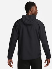 Nike Black Dri-FIT Form Hooded Training Jacket - Image 2 of 6