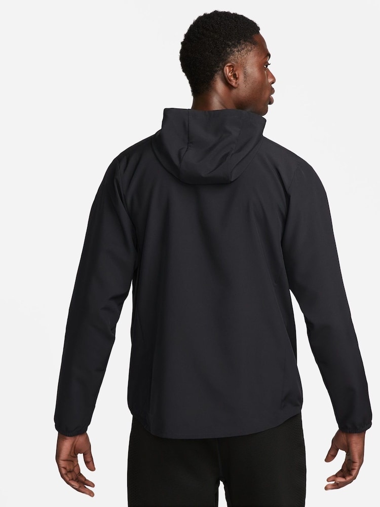 Nike Black Dri-FIT Form Hooded Training Jacket - Image 2 of 6