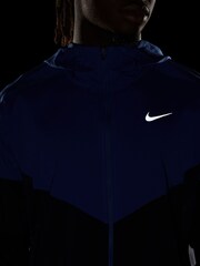 Nike Blue Light Windrunner Running Jacket - Image 4 of 4