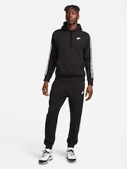 Nike Black Club Fleece Hooded Tracksuit - Image 1 of 9