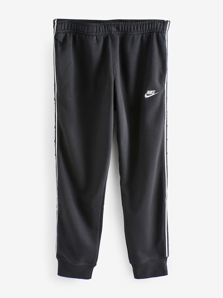 Nike Black Club Fleece Hooded Tracksuit - Image 8 of 9