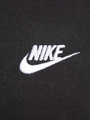 Nike Black Club Fleece Hooded Tracksuit - Image 9 of 9
