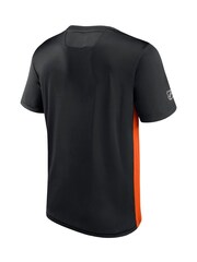 Philadelphia Flyers Fanatics Branded Authentic Pro Short Sleeve Tech Black T-Shirt - Image 2 of 3