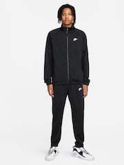Nike Black Club Poly-knit Tracksuit - Image 1 of 8
