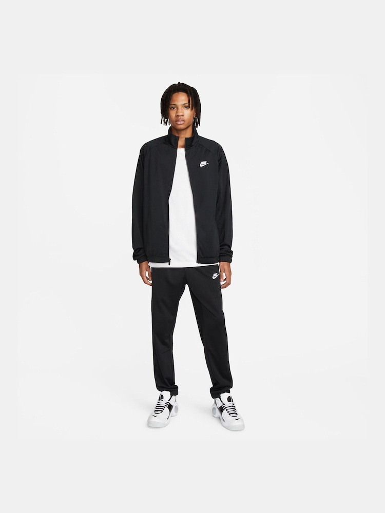 Nike Black Club Poly-knit Tracksuit - Image 2 of 8