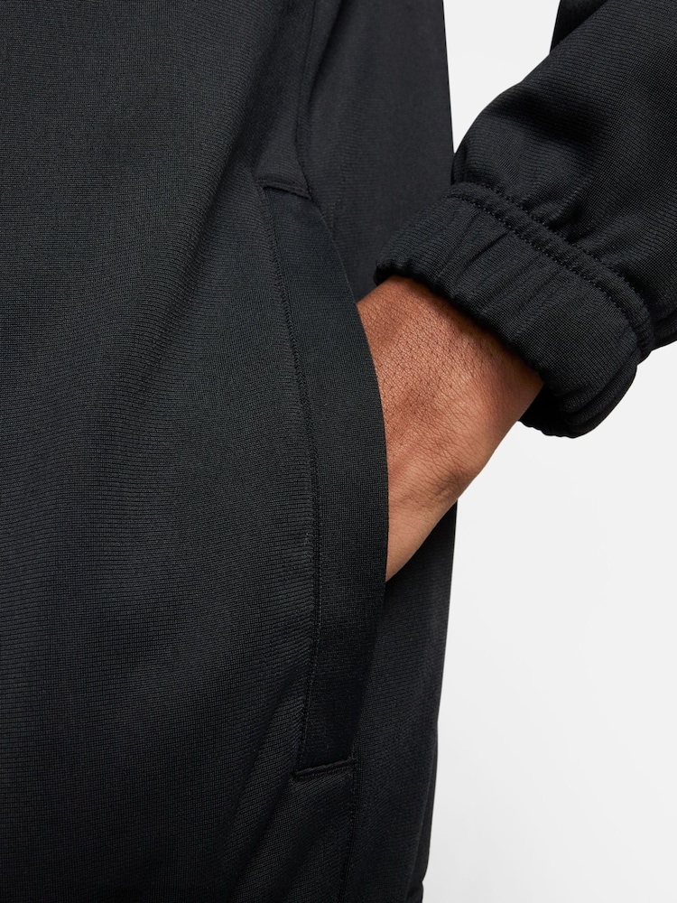 Nike Black Club Poly-knit Tracksuit - Image 4 of 8