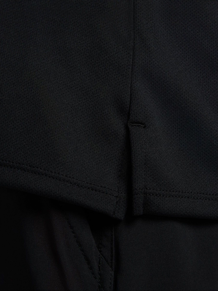 Nike Black Dri-FIT Miler Long Sleeve Running Top - Image 5 of 5