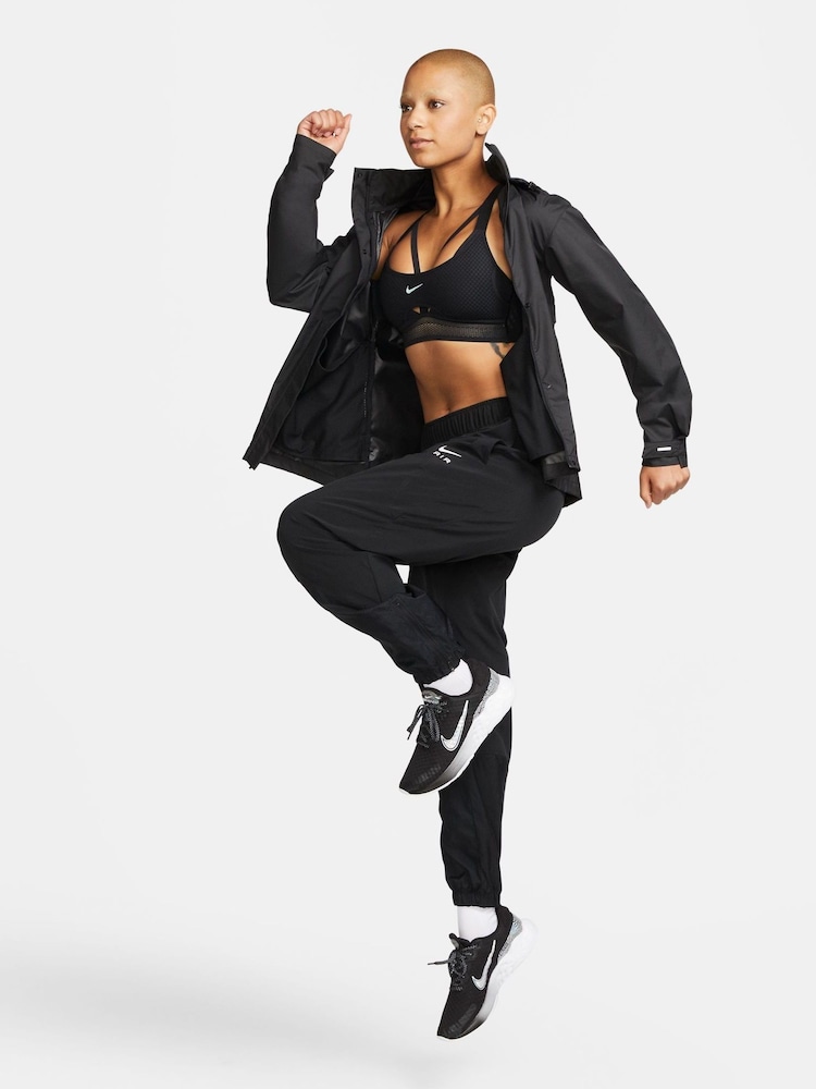 Nike Black Fast Repel Water Repellent Running Jacket - Image 10 of 11