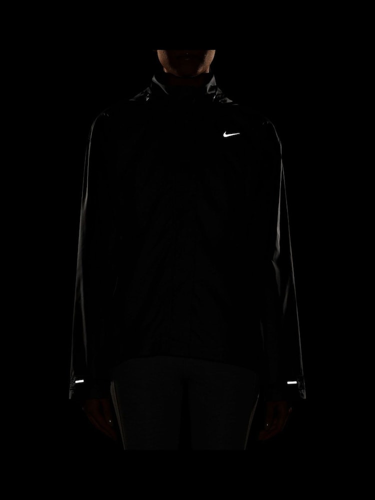 Nike Black Fast Repel Water Repellent Running Jacket - Image 11 of 11