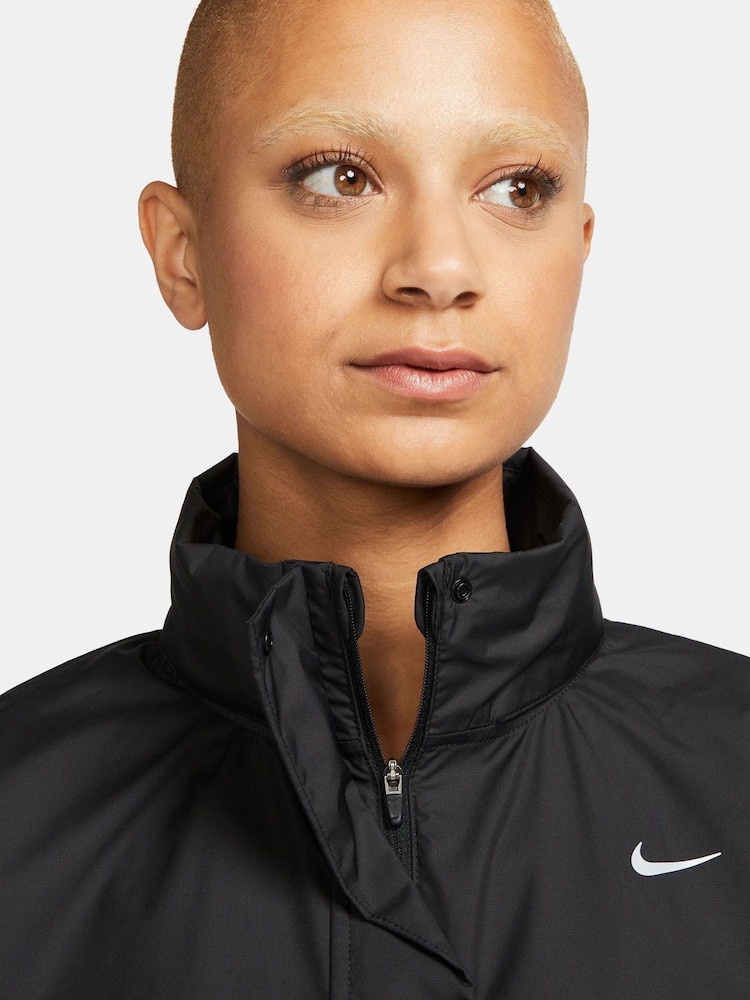Nike Black Fast Repel Water Repellent Running Jacket - Image 3 of 11
