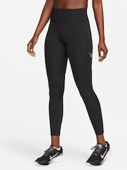 Nike Swoosh Fast Mid Rise 7/8 Tekaške gamaše - Slika 1 iz 7