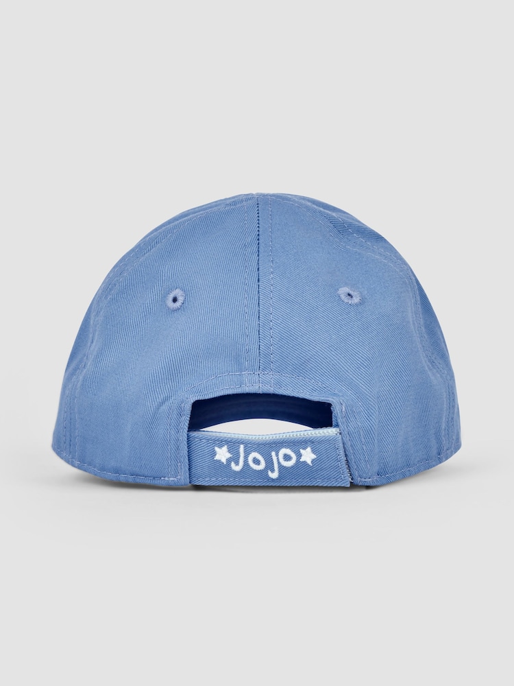 JoJo Maman Bébé Blue Baseball Cap - Image 2 of 3 JoJo Maman Bébé Blue Baseball Cap - Image 2 of 3