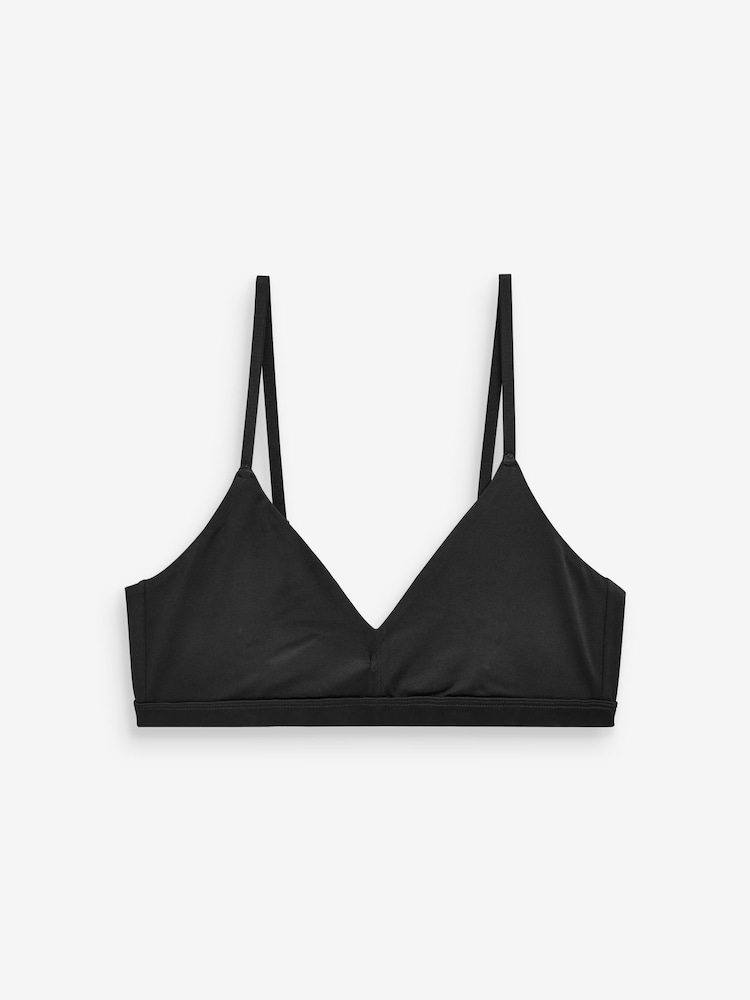 Black Soft Touch Bralette 1 Pack - Image 1 of 3