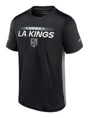 Los Angeles Kings Fanatics Branded Authentic Pro Short Sleeve Tech Black T-Shirt - Image 1 of 3
