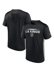 Los Angeles Kings Fanatics Branded Authentic Pro Short Sleeve Tech Black T-Shirt - Image 3 of 3