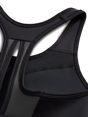 Nike Black Swoosh High Support Non-Padded Adjustable Sports Bra - Image 5 of 8