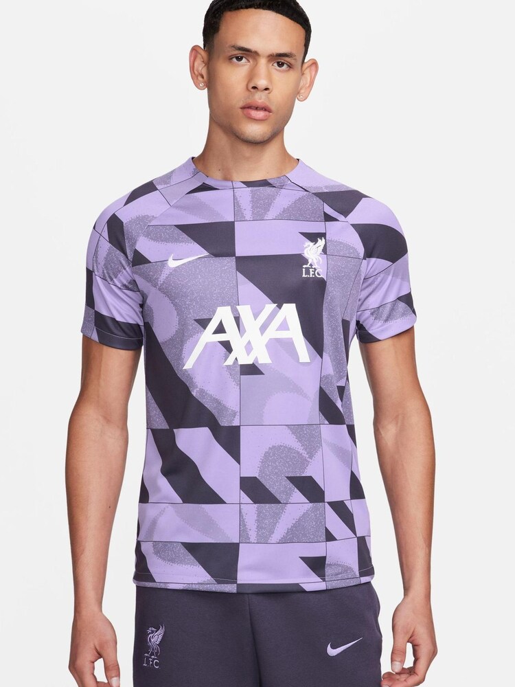 Nike Purple Liverpool FC Academy T-Shirt - Image 1 of 7