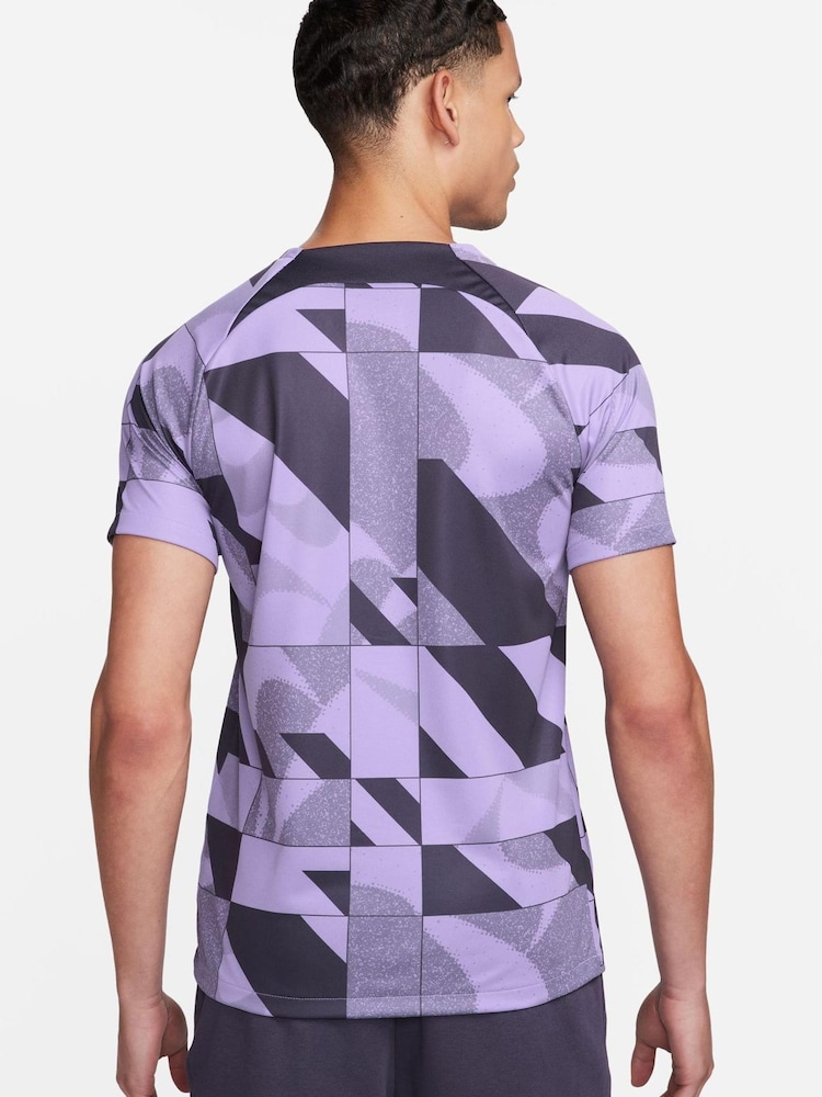 Nike Purple Liverpool FC Academy T-Shirt - Image 2 of 7