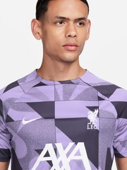 Nike Purple Liverpool FC Academy T-Shirt - Image 4 of 7