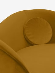 MADE.COM Modern Velvet Saffron Kooper 2 Seater Sofa - Image 3 of 8