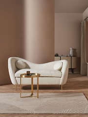 MADE.COM Soft Boucle Paper White Kooper 2 Seater Sofa - Image 1 of 7
