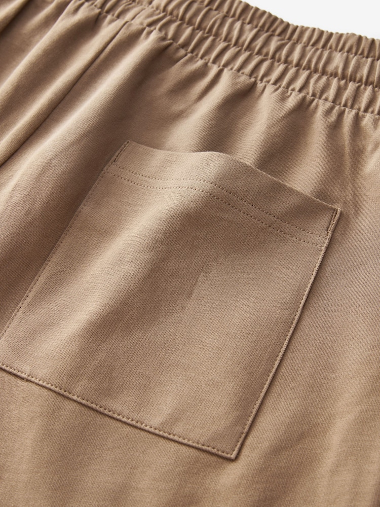 Tan Brown Lightweight Shorts - Image 8 of 8