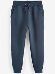 Navy Blue Quilted Joggers - Image 6 of 8
