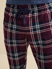 Grey/Plum Purple Cosy Motionflex Pyjama Sets 2 Pack - Image 7 of 10