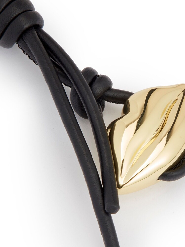 Lulu Guinness Black Lip Knot Keyring - Image 2 of 3 Lulu Guinness Black Lip Knot Keyring - Image 2 of 3