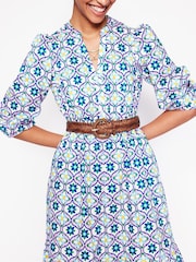 Boden Brown Woven Leather Belt - Image 4 of 5