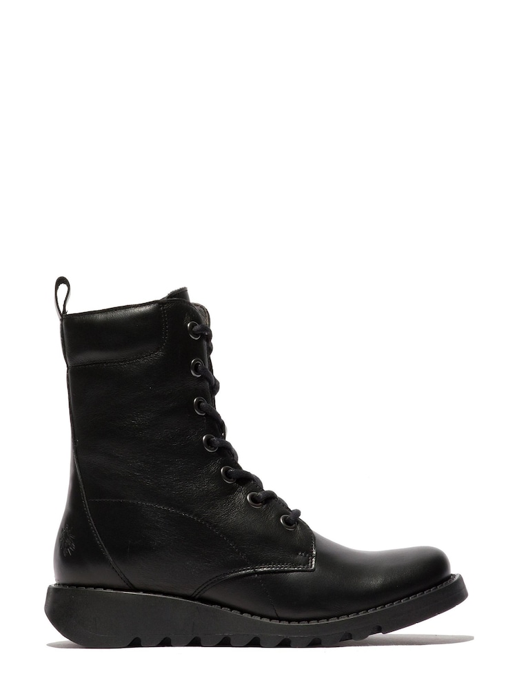 Fly London Sil Black Boots - Image 1 of 1