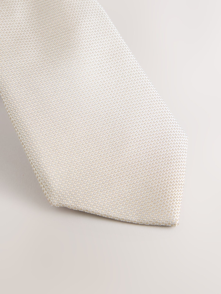 Neutral Signature Silk Tie - Image 2 of 3 Neutral Signature Silk Tie - Image 2 of 3