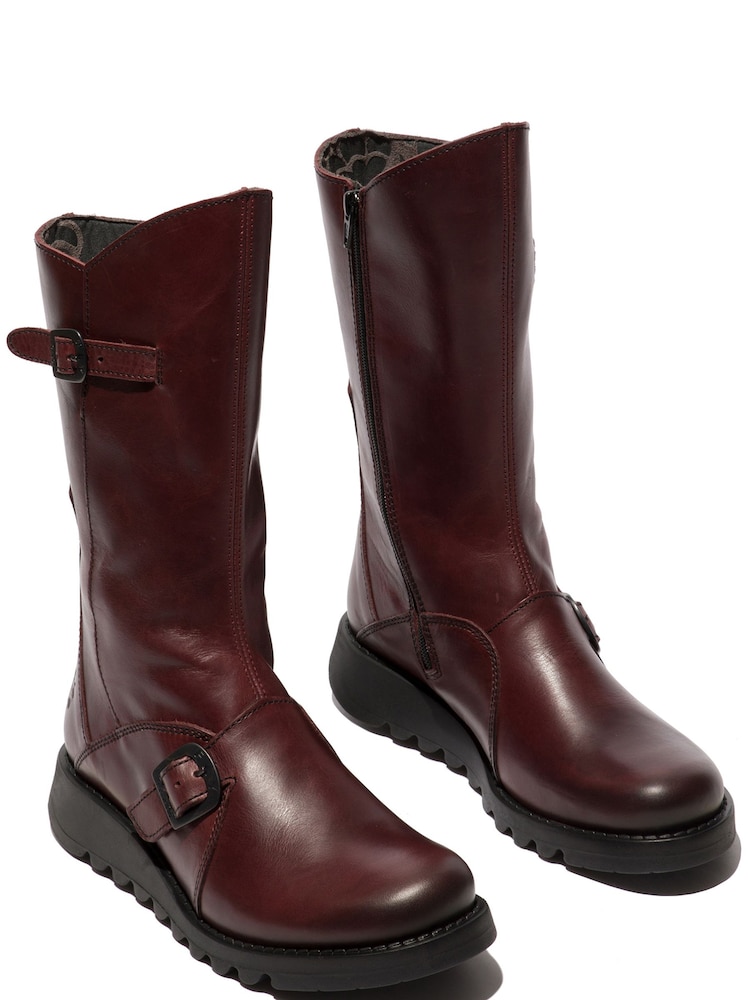 Fly London Mid Calf Boots - Image 3 of 4