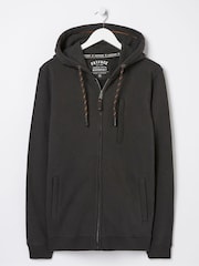 FatFace Brooke Black Zip-Up Hoodie - Image 4 of 4