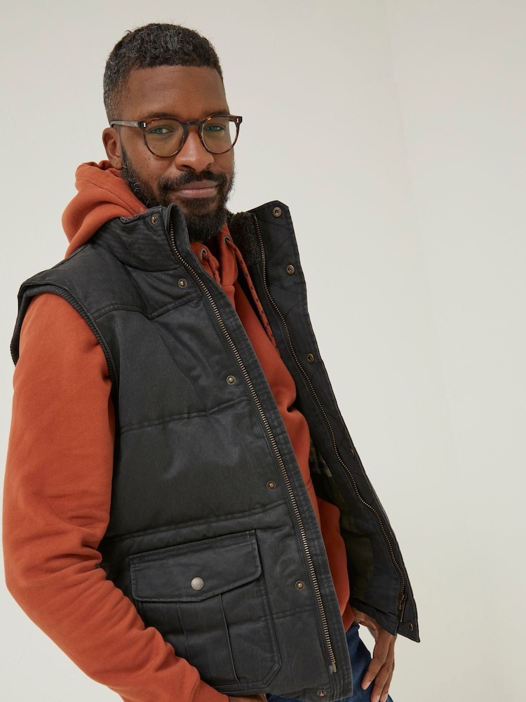 FatFace Grey Gilet - Image 1 of 5